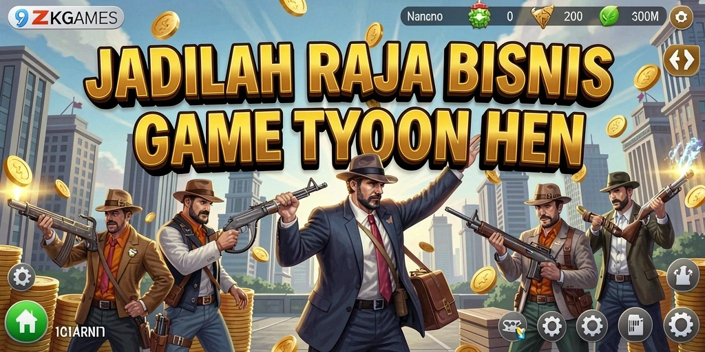Tampilan gameplay 9ZKGAMES yang menarik dan menantang.