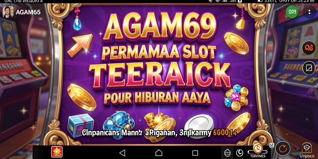 Gameplay Slot yang menarik dengan grafis menawan di AGAM69.
