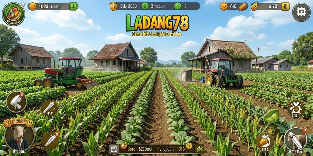 Tampilan gameplay <strong>LADANG78</strong> yang menarik dan adiktif.