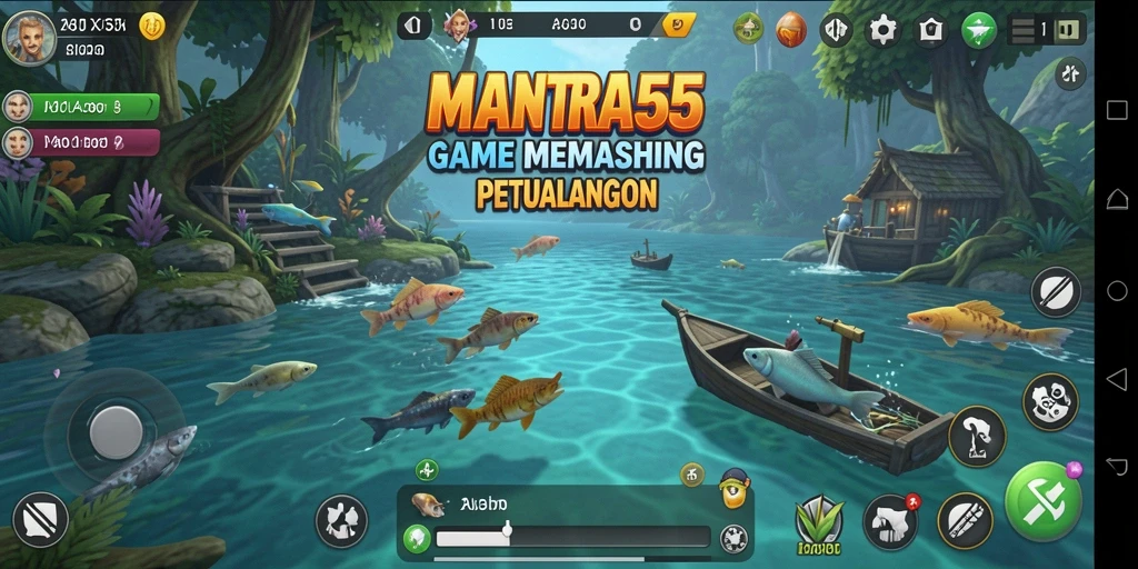 Tangkapan ikan dengan grafis memukau di MANTRA55.