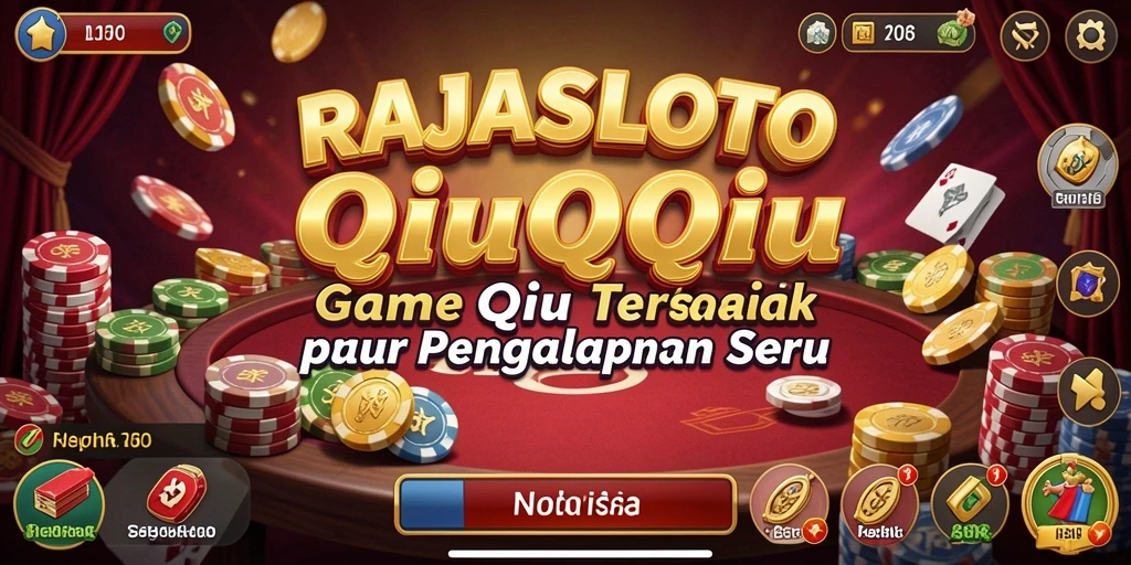 Tampilan gameplay intens QiuQiu di RAJASLOTO