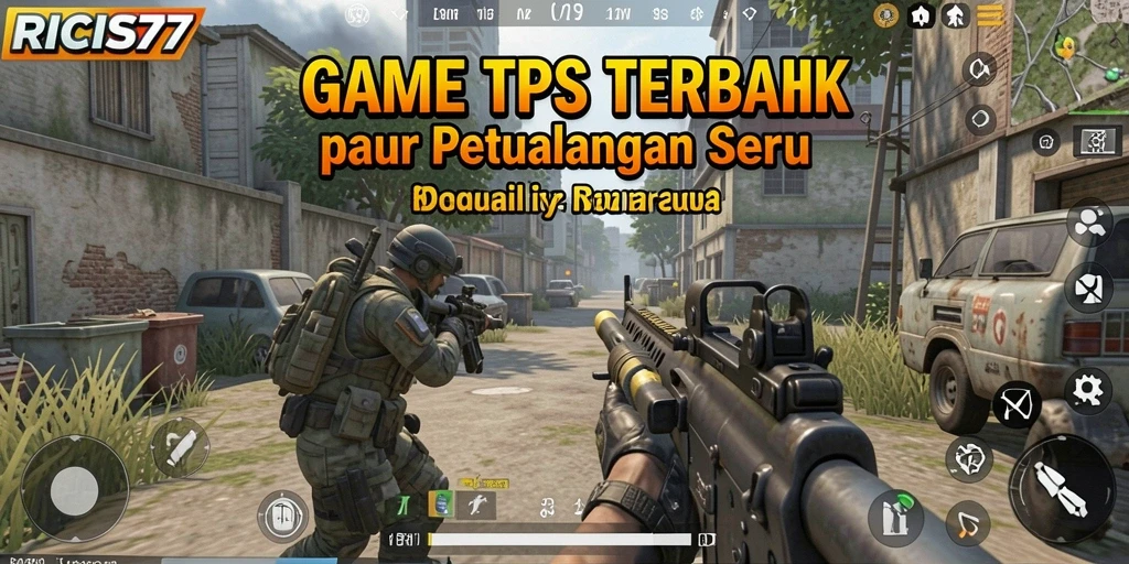 Gameplay seru RICIS77 dengan aksi tembak-menembak yang mendebarkan.