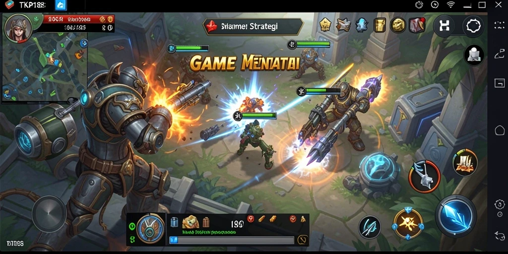 Tampilan gameplay menarik yang menampilkan strategi cerdas dalam TKP188.